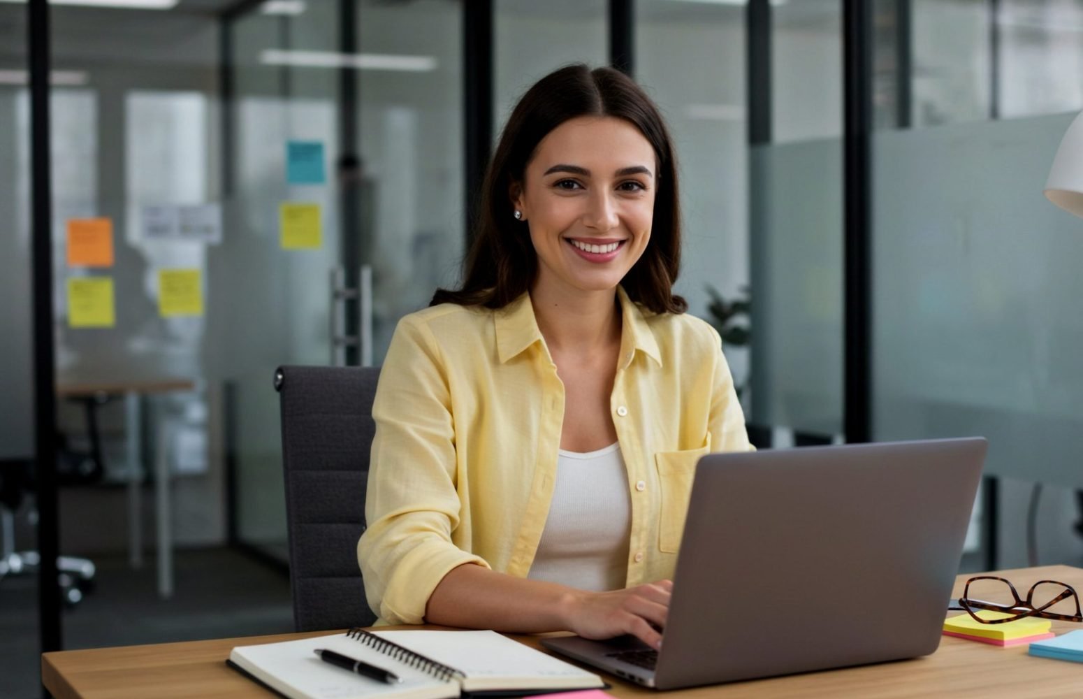 woman-working-laptop-modern-office-smiling-looking-camera-scaled.jpg
